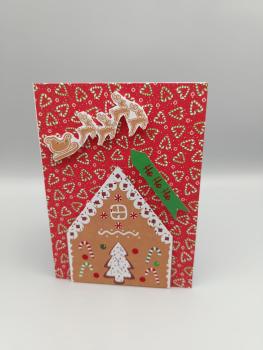 Weihnachtskarte "Gingerbread Delight"